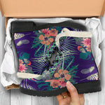 Tropical Buddha Print Comfy Boots GearFrost