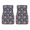 Tropical Buddha Print Front Car Floor Mats