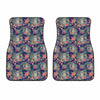 Tropical Buddha Print Front Car Floor Mats