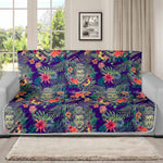 Tropical Buddha Print Futon Protector