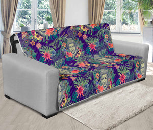 Tropical Buddha Print Futon Protector