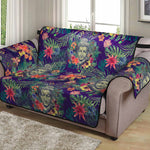 Tropical Buddha Print Loveseat Protector