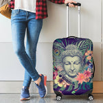 Tropical Buddha Print Luggage Cover GearFrost