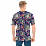 Tropical Buddha Print Men's T-Shirt