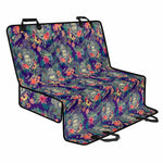 Tropical Buddha Print Pet Car Back Seat Cover