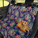 Tropical Buddha Print Pet Car Back Seat Cover