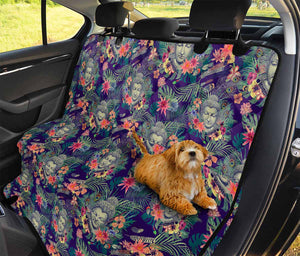 Tropical Buddha Print Pet Car Back Seat Cover