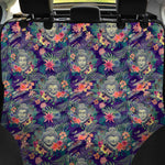 Tropical Buddha Print Pet Car Back Seat Cover