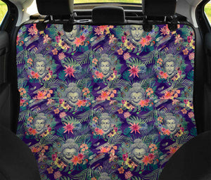 Tropical Buddha Print Pet Car Back Seat Cover