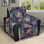 Tropical Buddha Print Recliner Protector