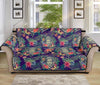 Tropical Buddha Print Sofa Protector