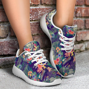 Tropical Buddha Print Sport Shoes GearFrost