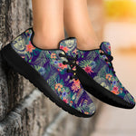 Tropical Buddha Print Sport Shoes GearFrost