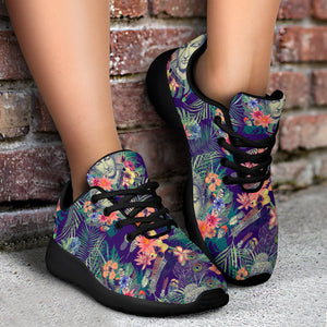 Tropical Buddha Print Sport Shoes GearFrost