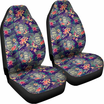 Tropical Buddha Print Universal Fit Car Seat Covers