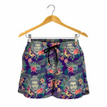 Tropical Buddha Print Women's Shorts