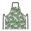 Tropical Butterfly Pattern Print Apron