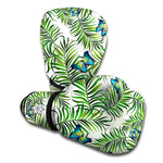 Tropical Butterfly Pattern Print Boxing Gloves