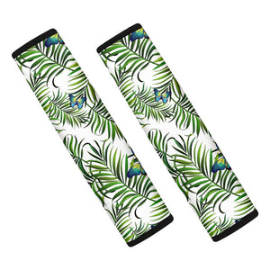 Tropical Butterfly Pattern Print Car Seat Belt Covers