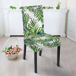 Tropical Butterfly Pattern Print Dining Chair Slipcover