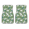 Tropical Butterfly Pattern Print Front Car Floor Mats