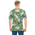Tropical Butterfly Pattern Print Men's T-Shirt