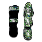 Tropical Butterfly Pattern Print Muay Thai Shin Guard