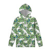 Tropical Butterfly Pattern Print Pullover Hoodie