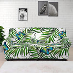 Tropical Butterfly Pattern Print Sofa Cover