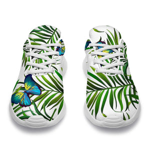 Tropical Butterfly Pattern Print Sport Shoes GearFrost