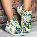 Tropical Butterfly Pattern Print Sport Shoes GearFrost