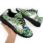 Tropical Butterfly Pattern Print Sport Shoes GearFrost