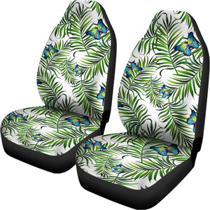 Tropical Butterfly Pattern Print Universal Fit Car Seat Covers