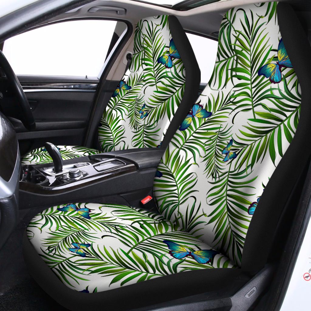 Tropical Butterfly Pattern Print Universal Fit Car Seat Covers