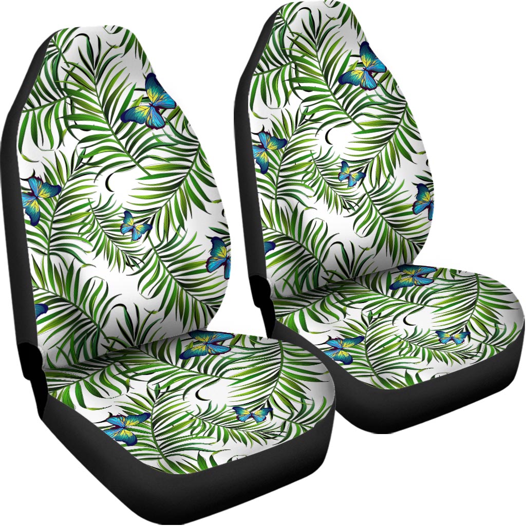 Tropical Butterfly Pattern Print Universal Fit Car Seat Covers