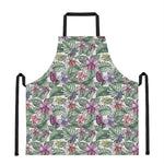 Tropical Cattleya Pattern Print Apron