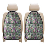 Tropical Cattleya Pattern Print Car Seat Organizers