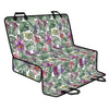 Tropical Cattleya Pattern Print Pet Car Back Seat Cover