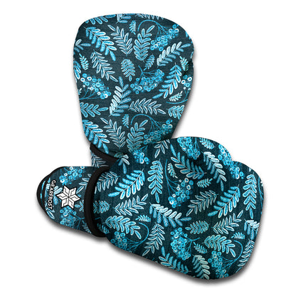 Tropical Denim Jeans Pattern Print Boxing Gloves