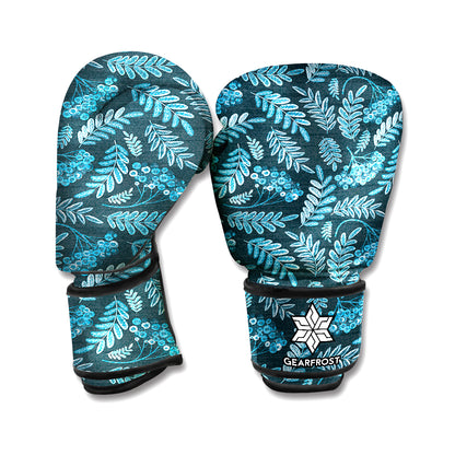 Tropical Denim Jeans Pattern Print Boxing Gloves