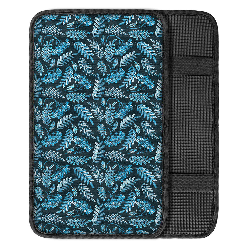 Tropical Denim Jeans Pattern Print Car Center Console Cover