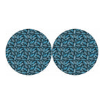 Tropical Denim Jeans Pattern Print Car Coasters