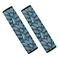 Tropical Denim Jeans Pattern Print Car Seat Belt Covers