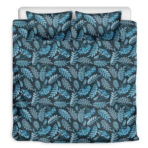 Tropical Denim Jeans Pattern Print Duvet Cover Bedding Set
