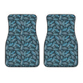 Tropical Denim Jeans Pattern Print Front Car Floor Mats