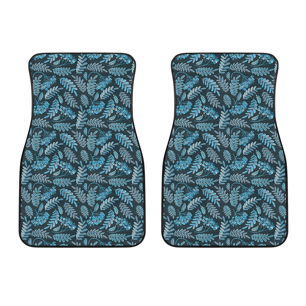 Tropical Denim Jeans Pattern Print Front Car Floor Mats