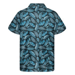 Tropical Denim Jeans Pattern Print Men's Short Sleeve Shirt