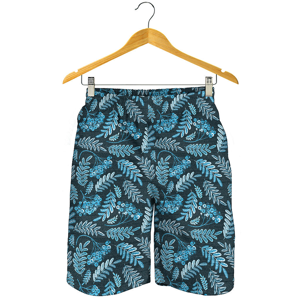 Tropical Denim Jeans Pattern Print Men's Shorts