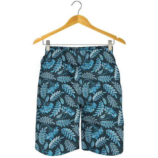 Tropical Denim Jeans Pattern Print Men's Shorts