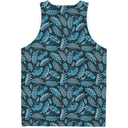 Tropical Denim Jeans Pattern Print Men's Tank Top